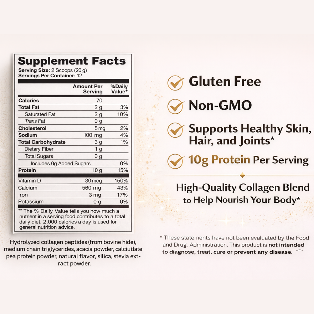 Grass-Fed Collagen Creamer